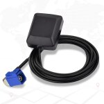 Antenne gps antenne voiture antenne gps autoradio 1575mhz fakra c adaptateur angle droit rg174 c�ble ...