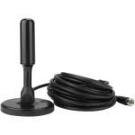 Antenne d'intérieur d'intérieur de l'amplificateur hd tv de gain de 3, 5dbi digital tv avec base magnétique, ... Antenne d'intérieur d'intérieur de l'amplificateur hd tv de gain de 3, 5dbi digital tv avec base magnétique, ...