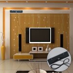Antenne numrique hd pour tlvision, rcepteur de satellite, pratique, pour porte, fentre, vision claire, ...