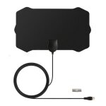Antenne numrique d'intrieur pour tlvision, rayon tv surf tv fox, amplificateur rcepteur hdtv, mini ...