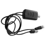 Antenne numrique pour satellite, onde de terre, pour hdtv, avec lampe, amplificateur, tlcommande