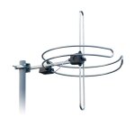 Antenne radio dab dab + fm ext�rieure universelle pour toit terrasse polarisation horizontale verticale ...