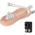 Antenne radio fm intrieure formation en t de cble f mle diple fm 75 / 300 ohm transformateur balun ...