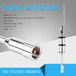 Antenne radio mobile 435mhz avec connecteur mâle pl 259 uhf, pièces uniques, ornements de voiture portables, ... Antenne radio mobile 435mhz avec connecteur mâle pl 259 uhf, pièces uniques, ornements de voiture portables, ...