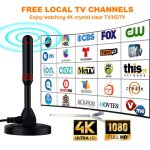 Antenne rcepteur d'onde de terre pour tlvision numrique extrieure, ensemble arien extrieur, connecteur ...