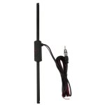 Antenne rehausseur de voiture �lectronique, radio fm / am, 12v, noir, montage sur le pare - brise, offre ...