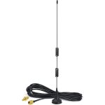 Antenne rtl sdr double bande 978mhz 1090 mhz 7dbi base magn�tique m�le sma mcx pour r�cepteur ads - b ...
