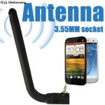 Antenne sans fil externe universelle pour t�l�phone portable, 6dbi, jack 3. 5mm, booster de signal de ...
