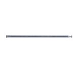 Antenne t�lescopique en acier inoxydable, longueur 96cm, 7 sections, radio am fm, tv, 10 pi�ces