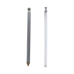 Antenne t�lescopique am fm tv, en acier inoxydable, antenne fouet t�lescopique, 7 sections et 5 sections, ...