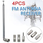 Antenne tlescopique pour rcepteur arien, pour radio lectronique tv hdtv radio dvd audio