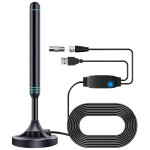 Antenne de télévision numérique hd 4k / 1080p avec amplificateur de signal, antenne intérieure et extérieure ... Antenne de télévision numérique hd 4k / 1080p avec amplificateur de signal, antenne intérieure et extérieure ...