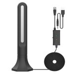 Antenne de tlvision numrique d'intrieur et d'extrieur, amplificateur de signal, porte jusqu' 150 ...