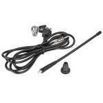 Antenne de toit amfm dab + din m universelle flexible 0 - 180 tige 25cm caoutchouc noir