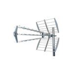 Antenne trinappe uhf ext�rieure premium st50 21 - 48 lte700 - gain 17, 5 db, fr�quences 470 � 694 mhz ...