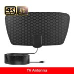 Antenne tv 4k pour tv numrique globale, 1080p, 5000 mile, amplificateur hd pour montres, extrieur, ...