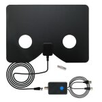 Antenne tv amplifiée numérique intérieure hdtv support d'antenne 4k dvb - t2 haute définition pour les ... Antenne tv amplifiée numérique intérieure hdtv support d'antenne 4k dvb - t2 haute définition pour les ...
