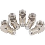 Antenne tv  angle droit type f adaptateur rg6 satellite  90 degrs f fiche  prise antenne tv mle ...