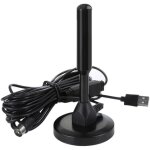 Antenne tv freeview � gain �lev�, antenne tv hd int�rieure et ext�rieure portable pour t�l�vision dvb ...