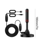 Antenne tv hd portable antenne num�rique hd antenne tv num�rique hd 30dbi avec amplificateur dvb - t2 ...