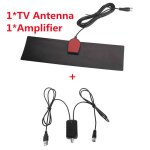Antenne tv d'intrieur hd 500, dvb - t2 miles, amplificateur numrique, rcepteur satellite  gain lev, ...