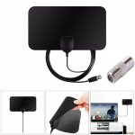 Antenne tv d'intérieur numérique hd tvfox, récepteur de signal atsc dvb, dvb - t dvb - t2 vhf uhf isdb ... Antenne tv d'intérieur numérique hd tvfox, récepteur de signal atsc dvb, dvb - t dvb - t2 vhf uhf isdb ...