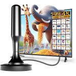 Antenne tv intérieur puissante, antenne tv intérieur puissante tnt hd, 2025 avec base magnétique, compatible ... Antenne tv intérieur puissante, antenne tv intérieur puissante tnt hd, 2025 avec base magnétique, compatible ...