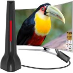 Antenne tv intérieur tnt hd puissante - antenne tv intérieur puissante tnt hd 2025, avec base magnétique, ... Antenne tv intérieur tnt hd puissante - antenne tv intérieur puissante tnt hd 2025, avec base magnétique, ...