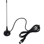 Antenne tv intrieur tnt hd, puissante, petite, discrte, portable, antenne hdtv portable pour dtt dvb ...