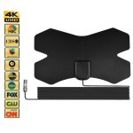 Antenne tv numérique hd amplifiée, 2000 miles, 4k, bâton de feu, pour dvbt2 Antenne tv numérique hd amplifiée, 2000 miles, 4k, bâton de feu, pour dvbt2
