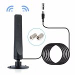 Antenne tv num�rique hd int�rieure / ext�rieure amplifi�e, 270 miles, ultra hd, 4k