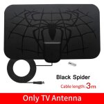 Antenne tv numrique pour rcepteur tv global intrieur, amplificateur de signal dvb t2, booster pour ...