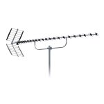 Antenne tv tnt extrieure 18, 5 dbi f filtre passif 4g lte 5g nr 700 800mhz puissante dvb - t dvb - t2 ...
