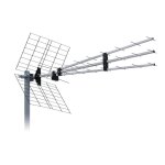 Antenne tv tnt extrieure trinappe dvb - t dvb - t2 13, 5 dbi f filtre passif 4g lte 5g nr 700 800mhz ...
