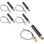 Antenne u. fl ipx vers sma 868 - 915 mhz pour carte lora lora32u4 ii wifi lora32 (5 pièces) Antenne u. fl ipx vers sma 868 - 915 mhz pour carte lora lora32u4 ii wifi lora32 (5 pièces)