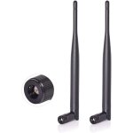 Antenne wifi sma mâle double bande wifi 2, 4 ghz 5 ghz 5, 8 ghz 6dbi pour bateau amorceur enregistreur ... Antenne wifi sma mâle double bande wifi 2, 4 ghz 5 ghz 5, 8 ghz 6dbi pour bateau amorceur enregistreur ...
