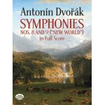 Antonin dvor�k : symphonies nos. 8 and 9 in full score - conducteur orchestra dov24749x 9780486247496 ...
