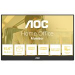 Aoc 16t20e2 t�l�viseur et moniteur portables moniteur portable noir 15. 6  led 1920 x 1080