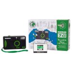 Appareil photo argentique ilford. recondition ez - 35 noir - rutilisable + 1 film n&b hilford hp5 plus ...