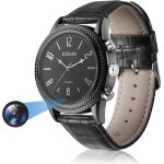 Appareil photo compact avec dtecteur de mouvement infrarouge 32 go, bracelet en cuir