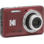 Appareil photo compact compact - 16. 35 mp - 1080p / 30 pi / s - 5x zoom optique 63 mo - rouge
