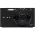Appareil photo compact sony pack dsc - w830 noir + housse