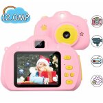 Appareil photo pour enfant, 2. 4 pouces appareil photo num�rique, 12 m�ga pixels / 1080p cam�ra pour ...