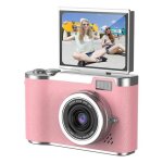Appareil photo pour enfants ecran ips r�versible photo vid�o batterie 800 mah rose yonis
