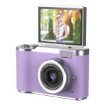 Appareil photo pour enfants ecran ips r�versible photo vid�o batterie 800 mah violet yonis