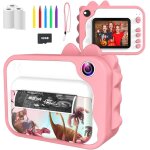 Appareil photo enfant à impression instantanée, appareil photo numérique avec écran de 2, 4 pouces 3 ... Appareil photo enfant à impression instantanée, appareil photo numérique avec écran de 2, 4 pouces 3 ...