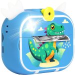 Appareil photo enfants - appareil photo instantan enfant avec papier d'impression et carte mmoire de ...