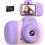 Appareil photo enfants, mini num�rique cam�ra, 2. 4 pouces hd 1080p vid�o, cadeaux pour gar�ons et filles ...