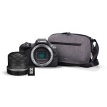 Appareil photo hybride canon eos r100 noir + rf - s 18 - 45mm f / 4. 5 - 6. 3 is stm + sac photo + carte ... Appareil photo hybride canon eos r100 noir + rf - s 18 - 45mm f / 4. 5 - 6. 3 is stm + sac photo + carte ...