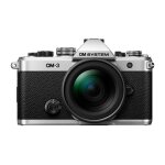 Appareil photo hybride om system om - 3 argent + objectif m. zuiko digital 12 - 45 mm